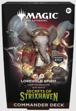 CARTES MAGIC OF THE GATHERING - MTG SECRETS OF STRIXHAVEN COMMANDER - LOREHOLD SPIRIT